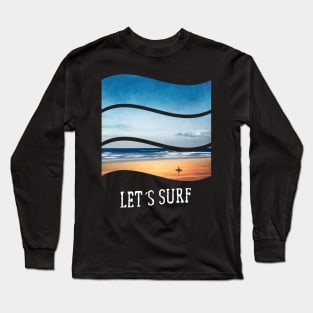 Let's Surf Long Sleeve T-Shirt